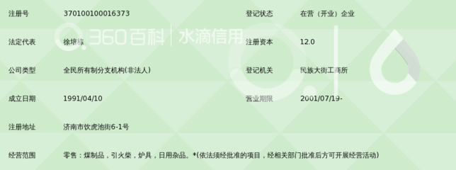 濟(jì)南燃料集團(tuán)總公司市中公司飲虎池煤店 守護(hù)城市余溫的日用雜品店